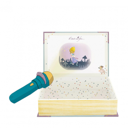 Cutie cu lanterna de proiectat povesti A fost odata, Moulin Roty [2]