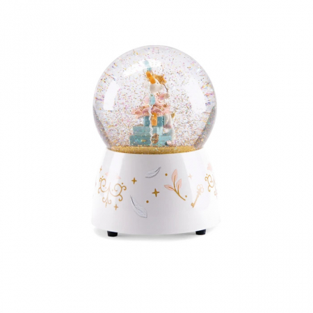 Jocuri de Rol - Cutie muzicala glob cu zapada Mica scoala de dans, Moulin Roty