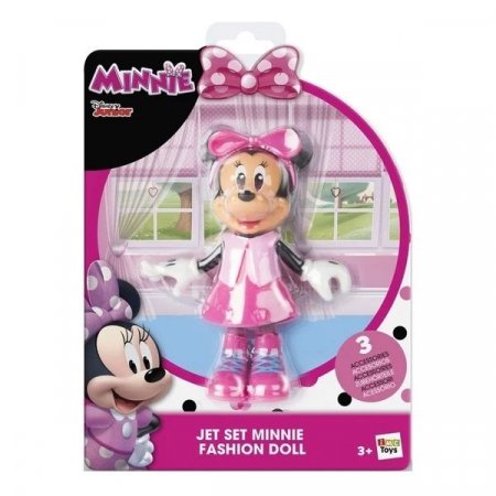 Jucarii cu Licenta - Disney Minnie Mickey - Papusa fashion, Calatorie distractiva si eleganta