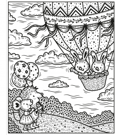 Easter Magic Painting Book, Carte de pictat cu apa [4]