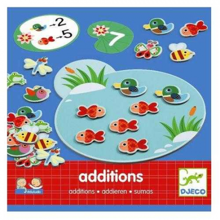 Jocuri Educative - Eduludo Addition Djeco, joc cu calcule