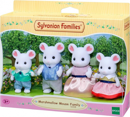 Jocuri Educative - Figurine Sylvanian Families - Familia Soriceilor