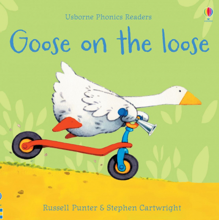 1-3 ani - Goose on the loose. Carte de citit in limba engleza cu cod QR