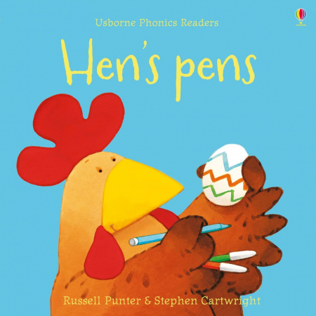 Promotii - Hen's Pens,Carte de citit in limba engleza cu cod QR