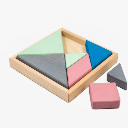 Jocuri Logice - Set handmade Marc toys, Tangram