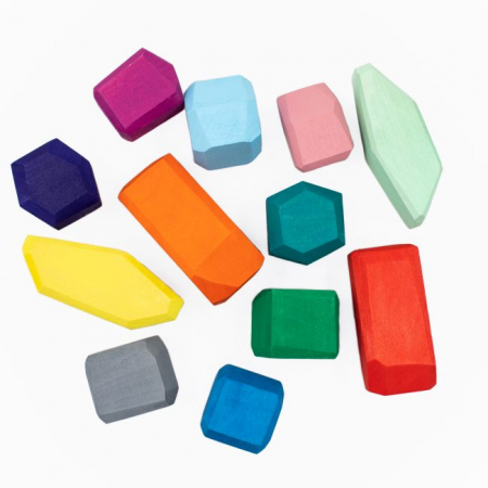 Set Handmade, Wooden rocks [1]
