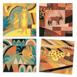 Inspired by Paul Klee, pictura In desert, Djeco [5]
