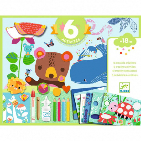 Joc creativ 6 activitati, Djeco [1]