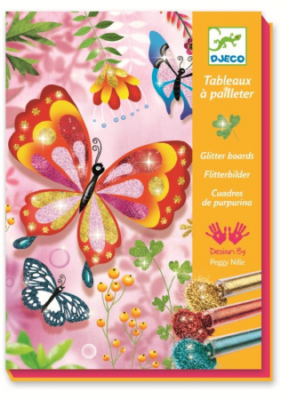 Promotii - Joc creativ cu sclipici Fluturi
