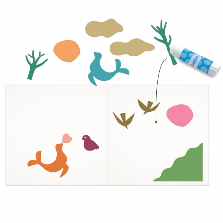 Joc creativ Little papers, Djeco [1]