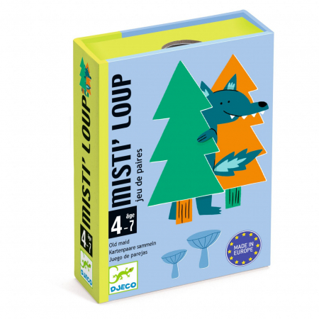 Jocuri Educative - Joc de carti MistiLoup, Djeco