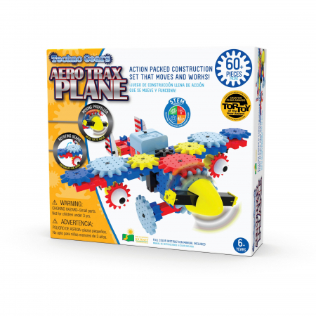 Jocuri Educative - Joc De Constructie - Avion 60 piese