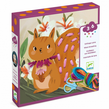 Jocuri Creative - Joc de creatie Introducere in broderie, Djeco