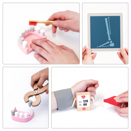 Joc de rol Trusa de doctor rosie, UMU Toys [3]