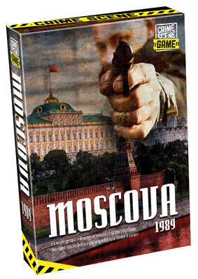 Jocuri de societate - Joc de societate Crime Scene - Moscow