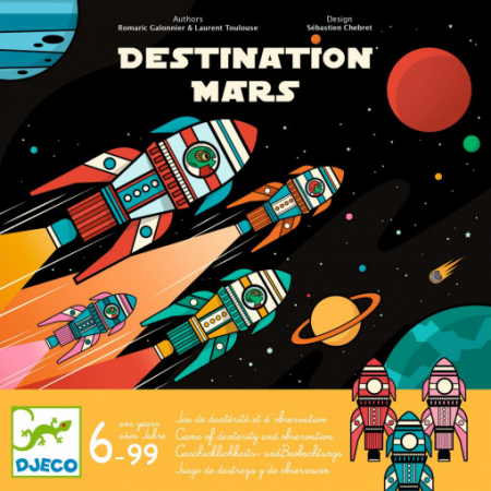 Jocuri de societate - Joc de societate Destinatia Marte, Djeco