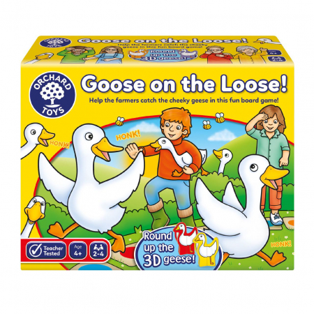 Jocuri Educative - Joc de societate Gaste in Libertate GOOSE ON THE LOOSE