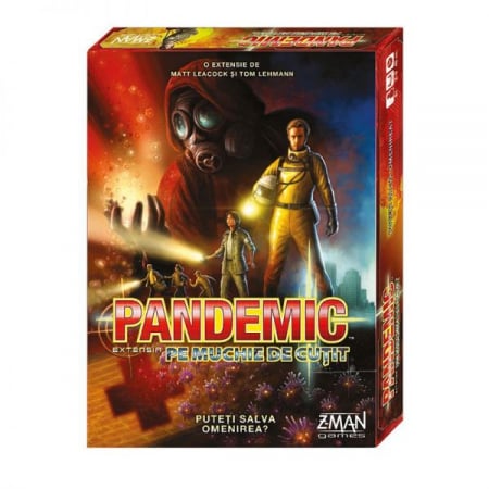 Jocuri de Strategie - Joc de societate PANDEMIC pe muchie de cutit