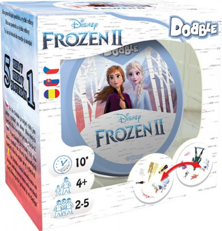 3-6 ani - Joc DOBBLE Frozen II