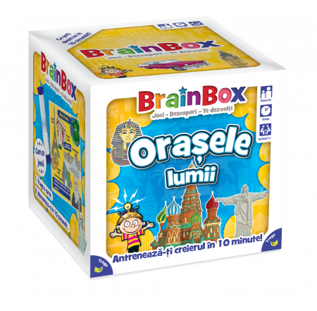 Joc Educativ BrainBox - Orasele lumii [7]