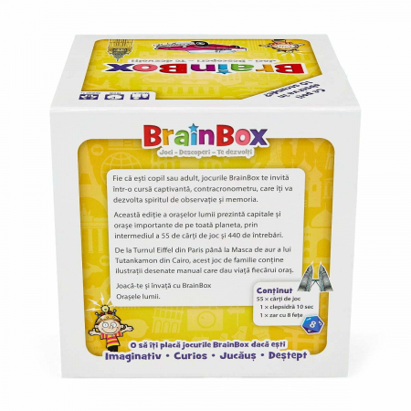 Joc Educativ BrainBox - Orasele lumii [4]