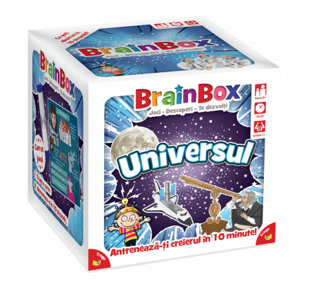 Rechizite Scoala Gradinita - Joc Educativ BrainBox - Universul