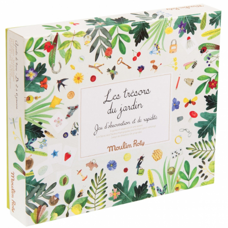 Moulin Roty - Joc educativ de observatie si rapiditate Comorile gradinii Moulin Roty