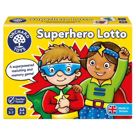 Jocuri Educative - Joc educativ Supererou SUPERHERO LOTTO