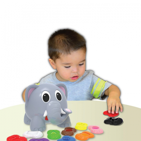 Joc Elefant - Sa Invatam Culorile, Formele - Eng [2]