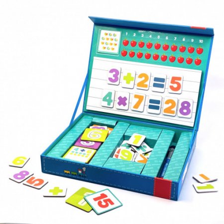 Jocuri Educative - Joc magnetic Invatam sa socotim