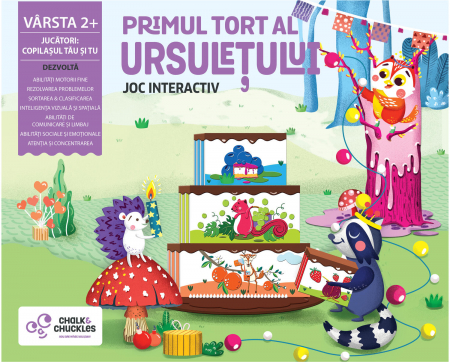 Jocuri Educative - Joc - Primul tort al ursuletului