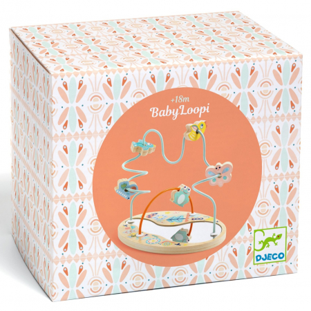 Jocuri Bebeluşi - Jucarie multifunctionala BabyLoopi, Djeco