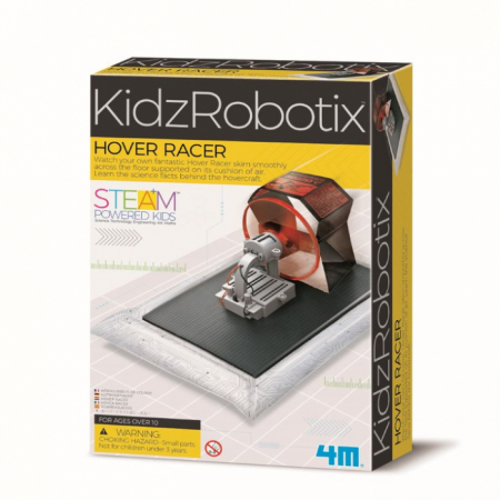 Jocuri Educative - Kit constructie robot - Hover Racer, Kidz Robotix