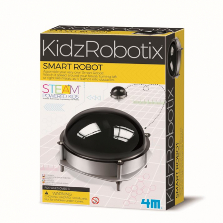Jocuri Educative - Kit constructie robot - Smart Robot, Kidz Robotix