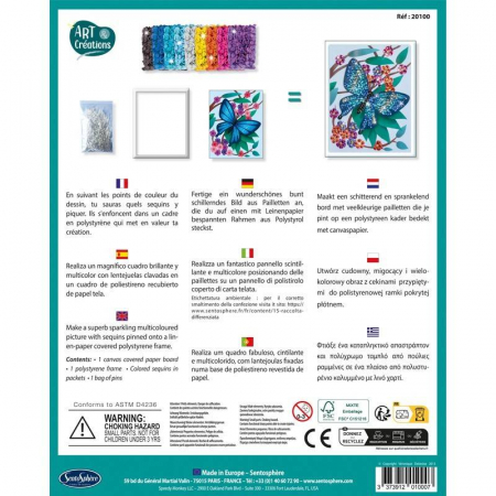 Kit creativ cu paiete - Fluture [2]