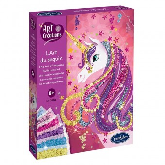 Jocuri Creative - Kit creativ cu paiete - Unicorn