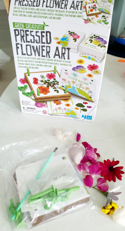 Kit creativ - Presa pentru flori si frunze (ierbar), Green Creativity [6]