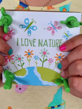 Kit creativ - Presa pentru flori si frunze (ierbar), Green Creativity [3]