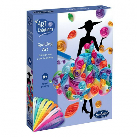 Jocuri Educative - Kit Creativ Quilling Rochite
