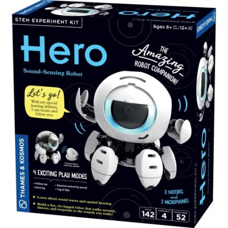 Jocuri Educative - Kit STEM Robot cu detectare sonora, Thames & Kosmos