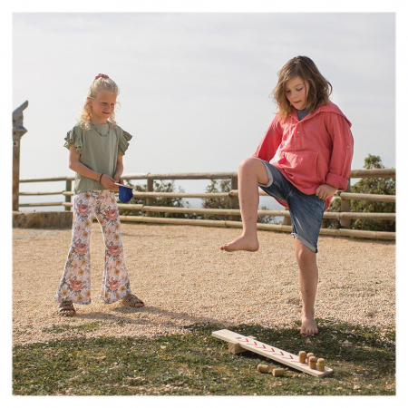 Lansatorul Ninja, joc de coordonare [1]