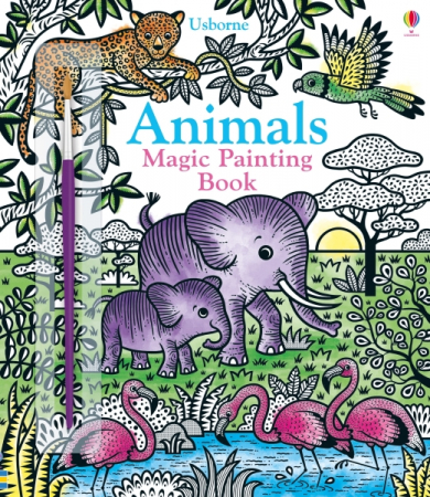 Carti educative - Magic painting animals, 5 ani+, Carte de pictat cu apa editura Usborne