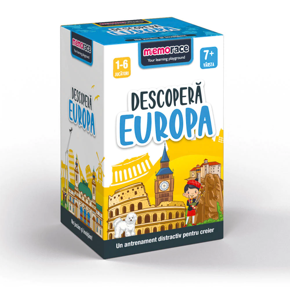 Jocuri Logice - Memorace - Descopera Europa
