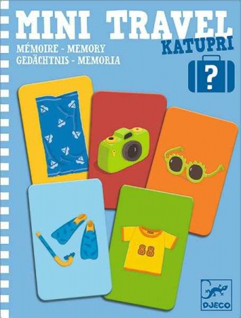 Jocuri Educative - Mini travel Djeco joc de memorie