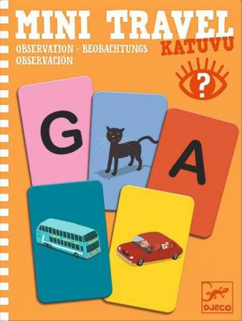 Jocuri Educative - Mini travel Djeco joc de observatie
