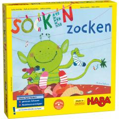 Jocuri Educative - Monstruletul sosetelor, joc educativ de memorie Haba