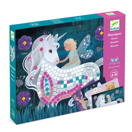 Jocuri Educative - Mozaic Unicornul fermecat, Djeco