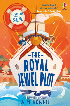 6-99 ani - Mysteries at Sea: The Royal Jewel Plot,Carte de lectura pentru copii in limba engleza