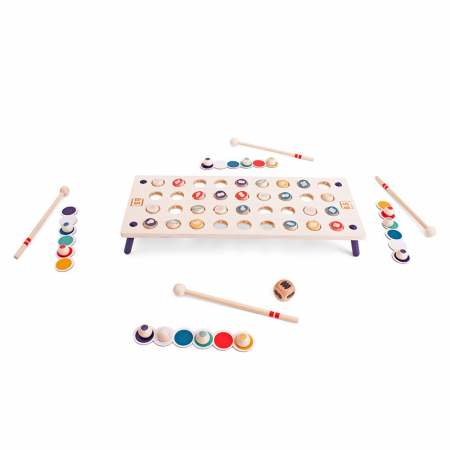 Jocuri Exterior - Nimereste formele, joc de rapiditate din lemn, BS Toys