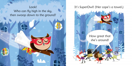 Owl in a Towel, Carte de citit in limba engleza cu cod QR [1]